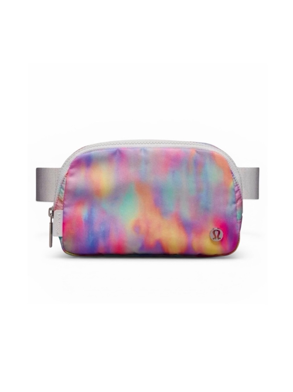 lululemon athletica Pastel Tie-Dye Belt Bag with Silver Strap - Picture 1 of 3